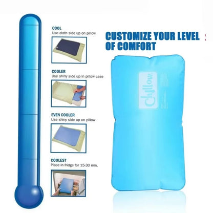 Cooling Pillow Gel Cooling Mat and Cooling Pillow Sleeping Pad