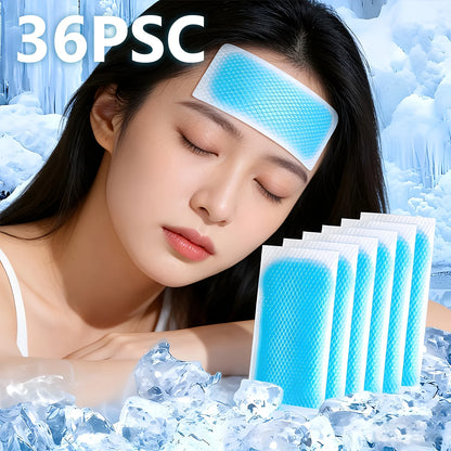 Multi-Purpose Cooling Patches, Instant Cool Down for Fever