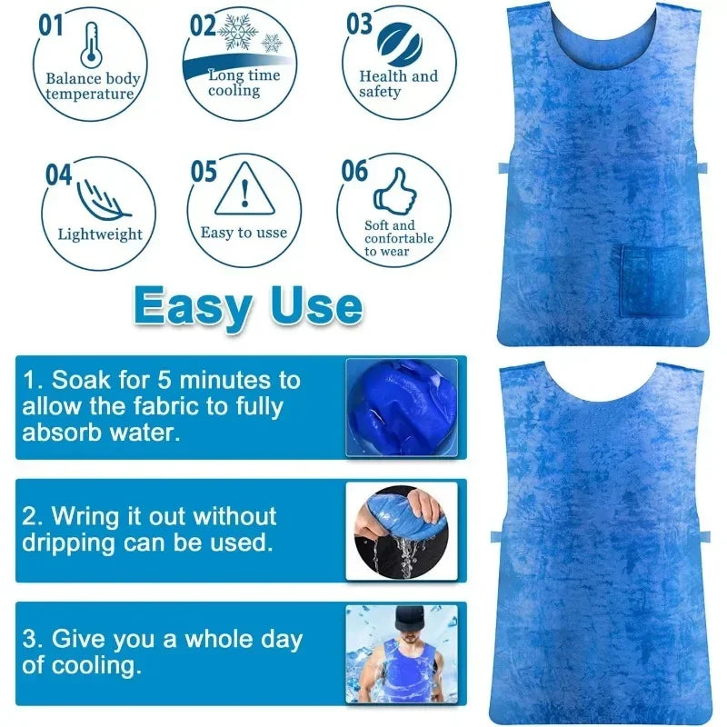 Cooling Vest Water Evaporative Cool Shirt
