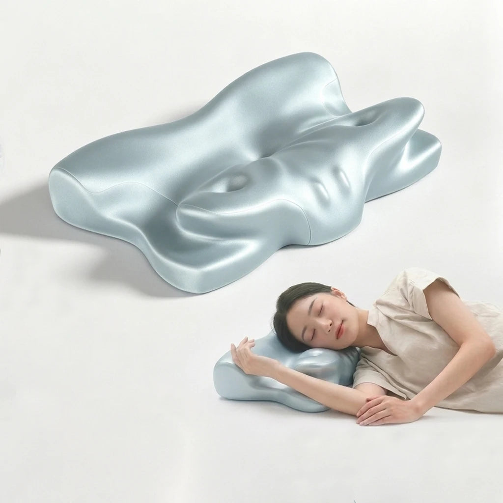 Cooling Pillow Ergonomic Pillow Cooling Neck Pillow That Actually Cools