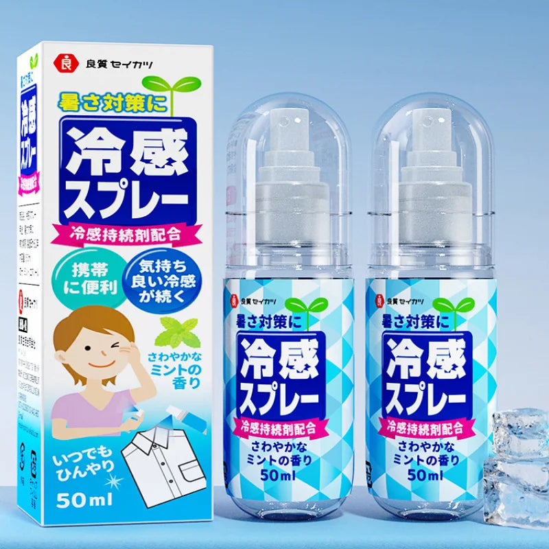Cooling Spray Outdoor Sun Protection And Cooling Spray