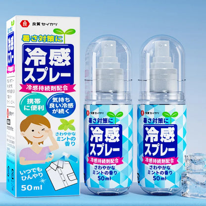 Cooling Spray Outdoor Sun Protection And Cooling Spray