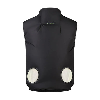 Cooling Vest Ice Fan Vest Heat Resistant Air Conditioner