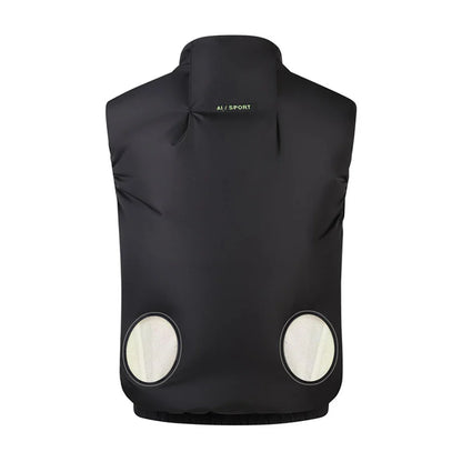 Cooling Vest Ice Fan Vest Heat Resistant Air Conditioner