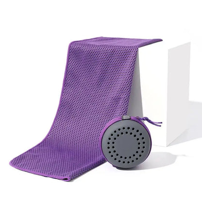 Cooling Towel Neck Wraps In Storage Box Chilly Pads
