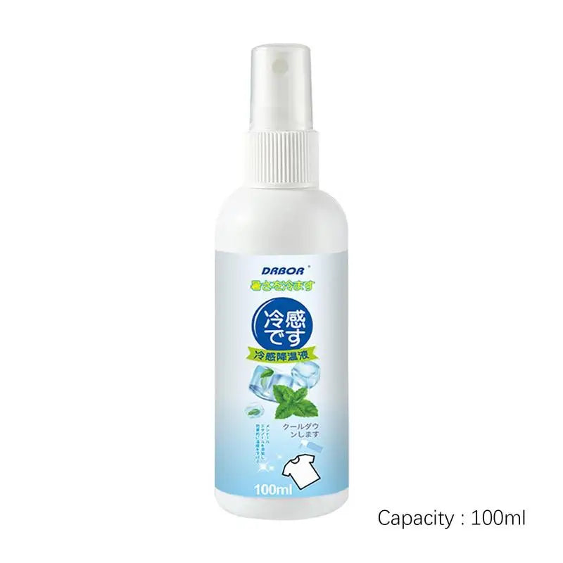 Cool Spray For Summer Household Instant Cooling Spray