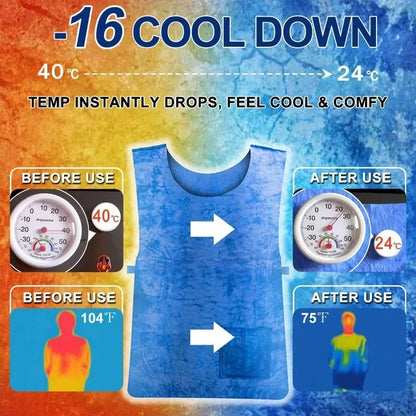 Cooling Vest Water Evaporative Cool Shirt